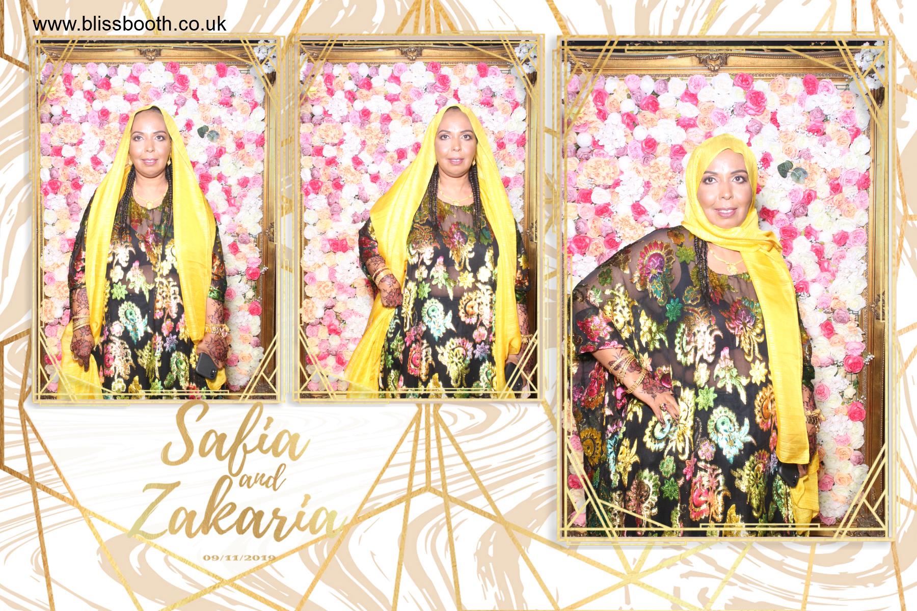 Safia & Zakaria | View more photos from the event at gallery.blissbooth.co.uk/u/BlissBooth/Safia-Zakaria